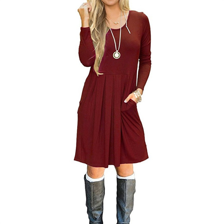 Women's Pleated Dress 6