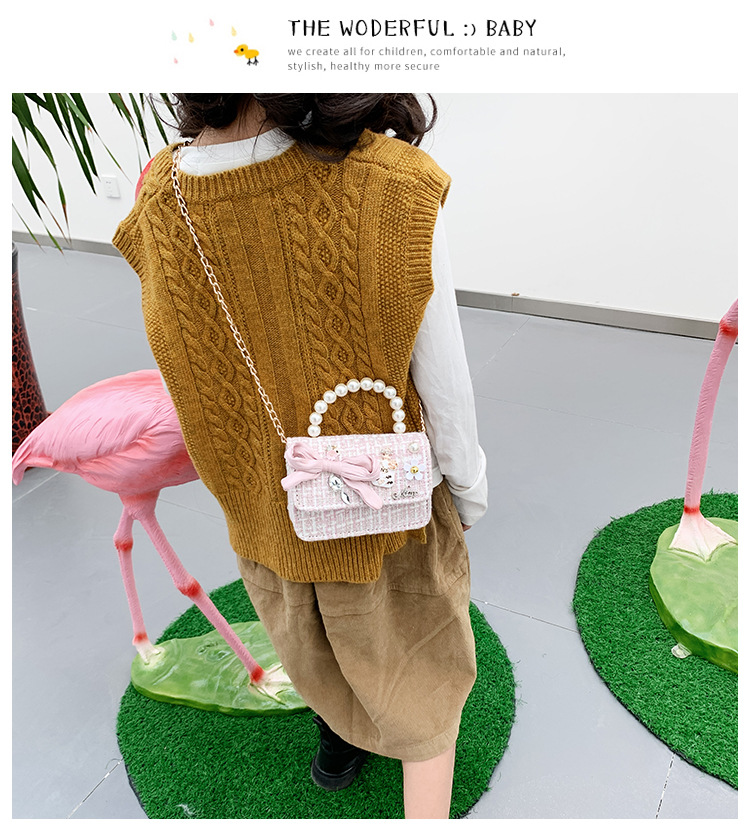 Girl's Pearl Handbag 5