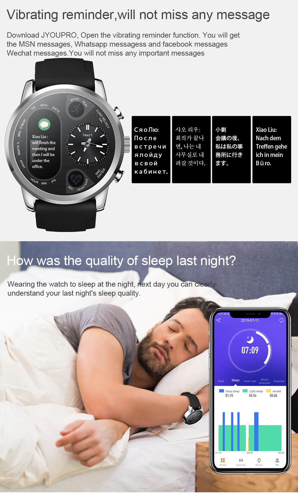 Smart Watch in Use