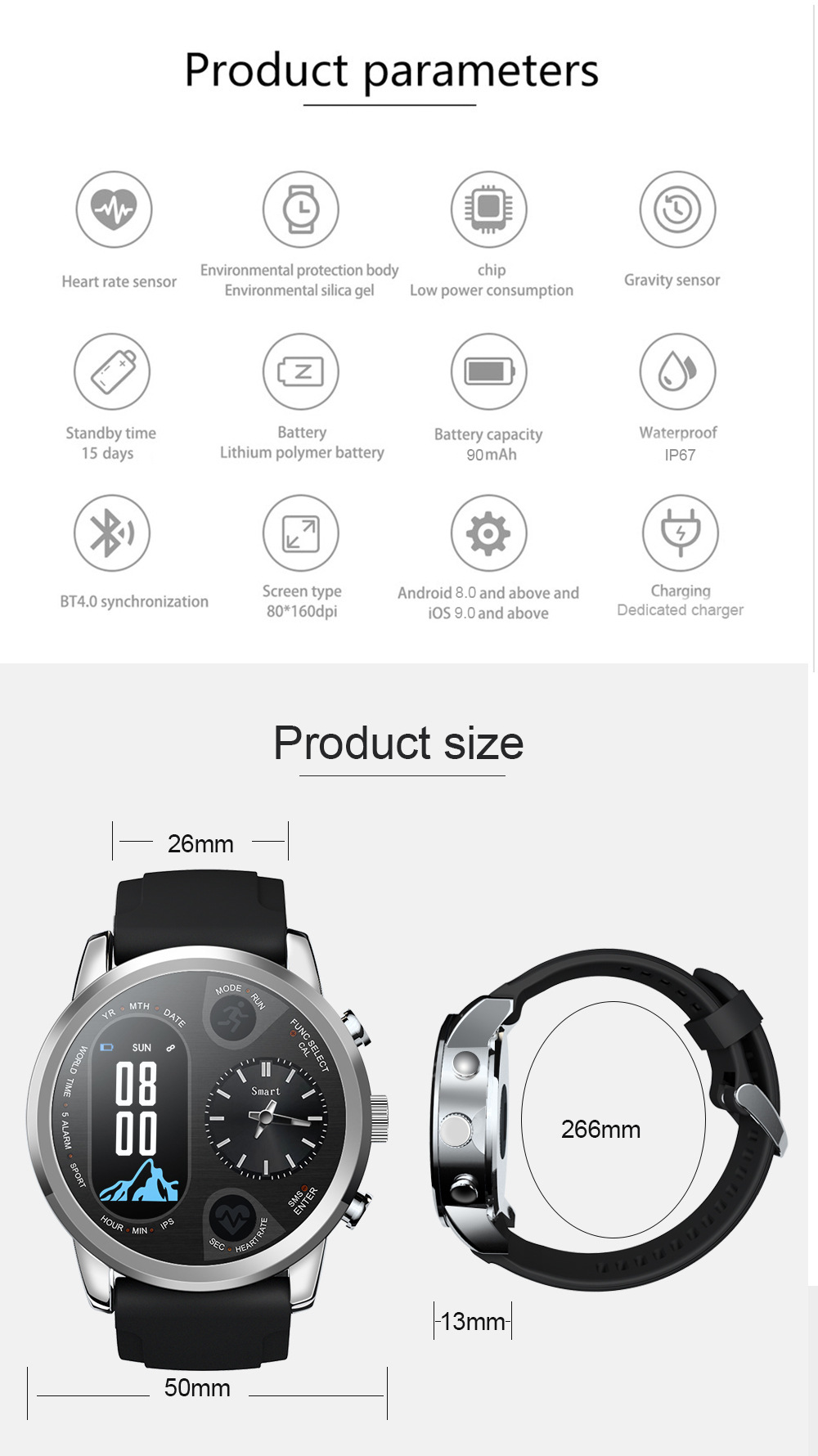 Smart Watch Close-Up
