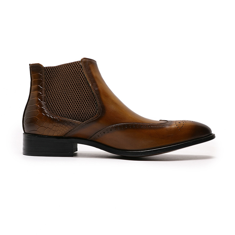 High-Top Leather Boots 4