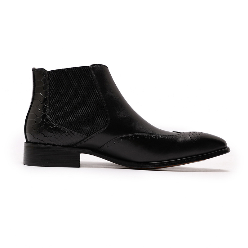High-Top Leather Boots 13