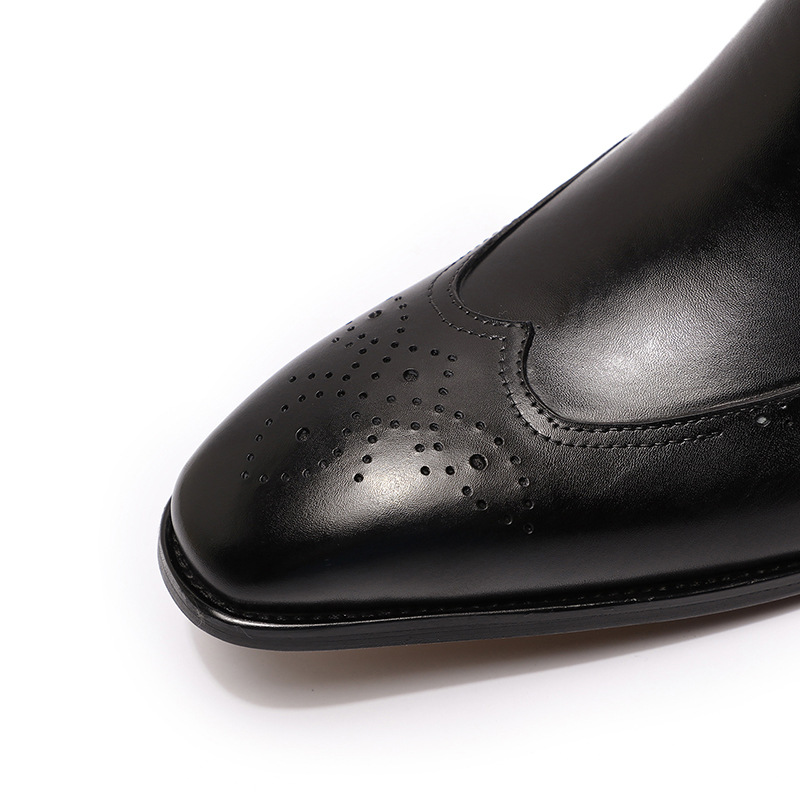 High-Top Leather Boots 14