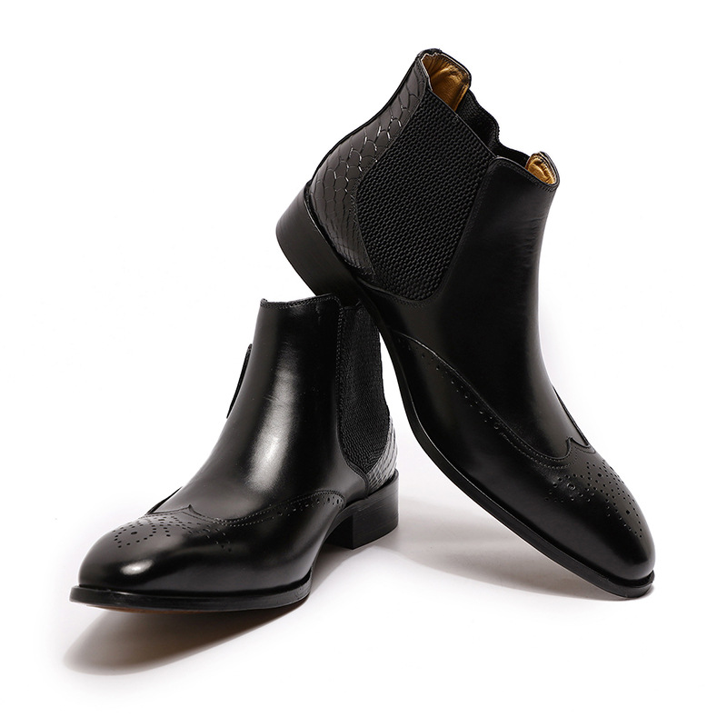 High-Top Leather Boots 17
