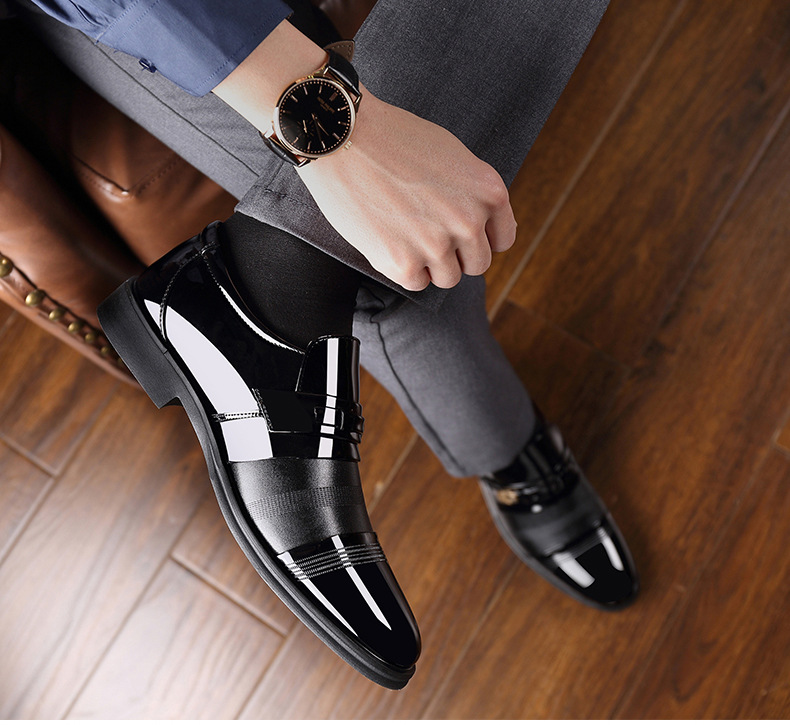 Men's Leather Shoes Side View
