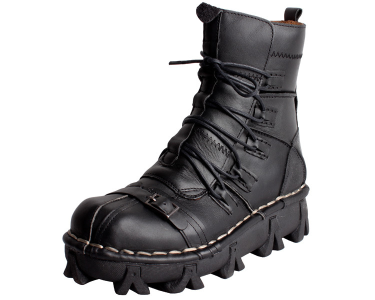 Work Boots Back View