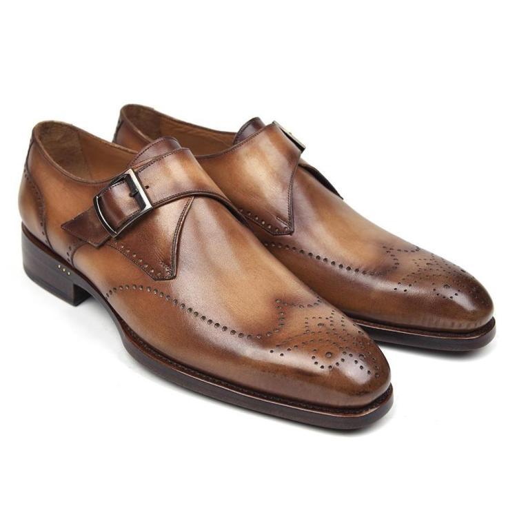 Sleek Profile of Business Leather Shoes