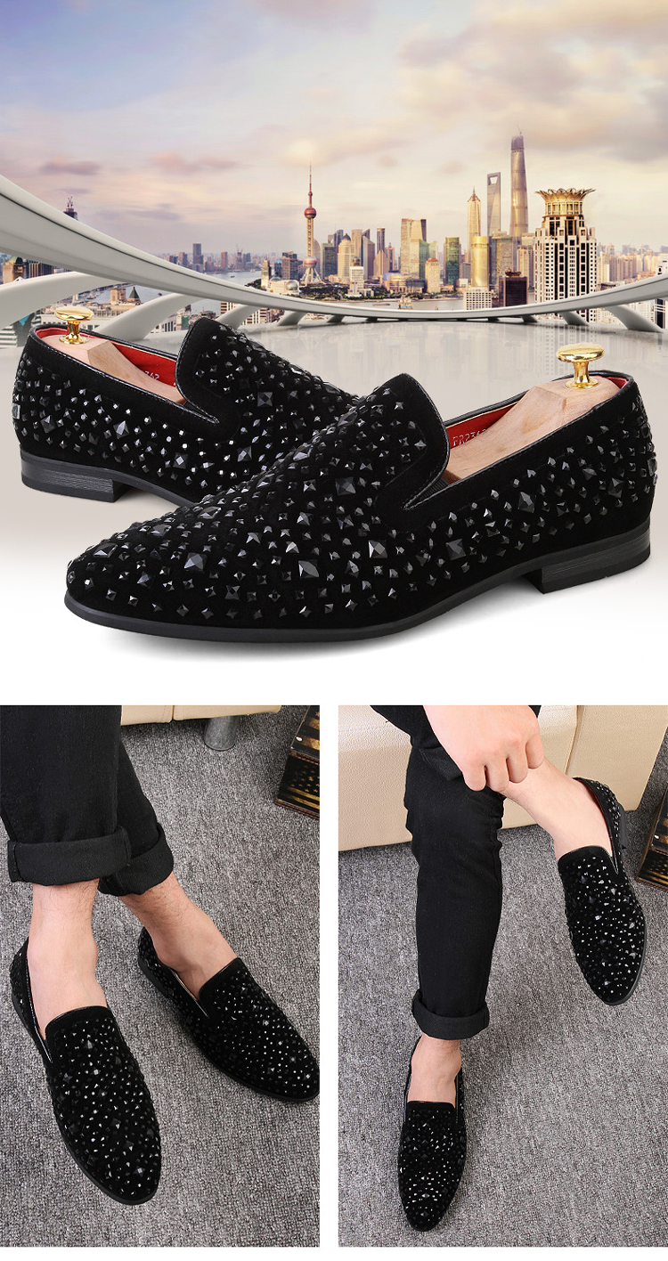 Studded Leather Shoes Image 1