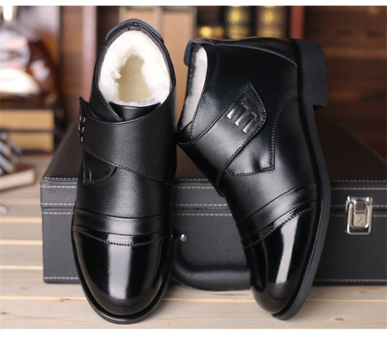 Leather Business Casual Shoes Image 8