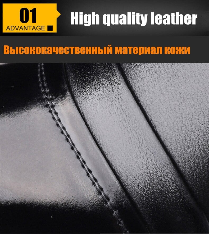 Leather Business Casual Shoes Image 9