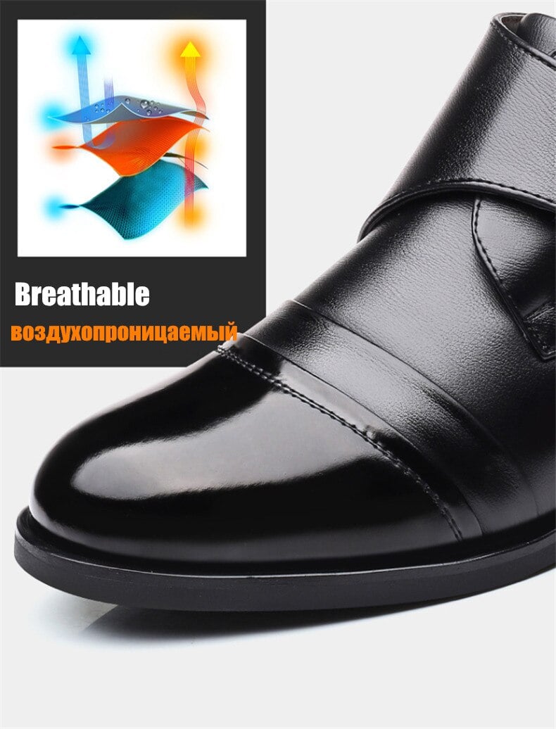 Leather Business Casual Shoes Image 10