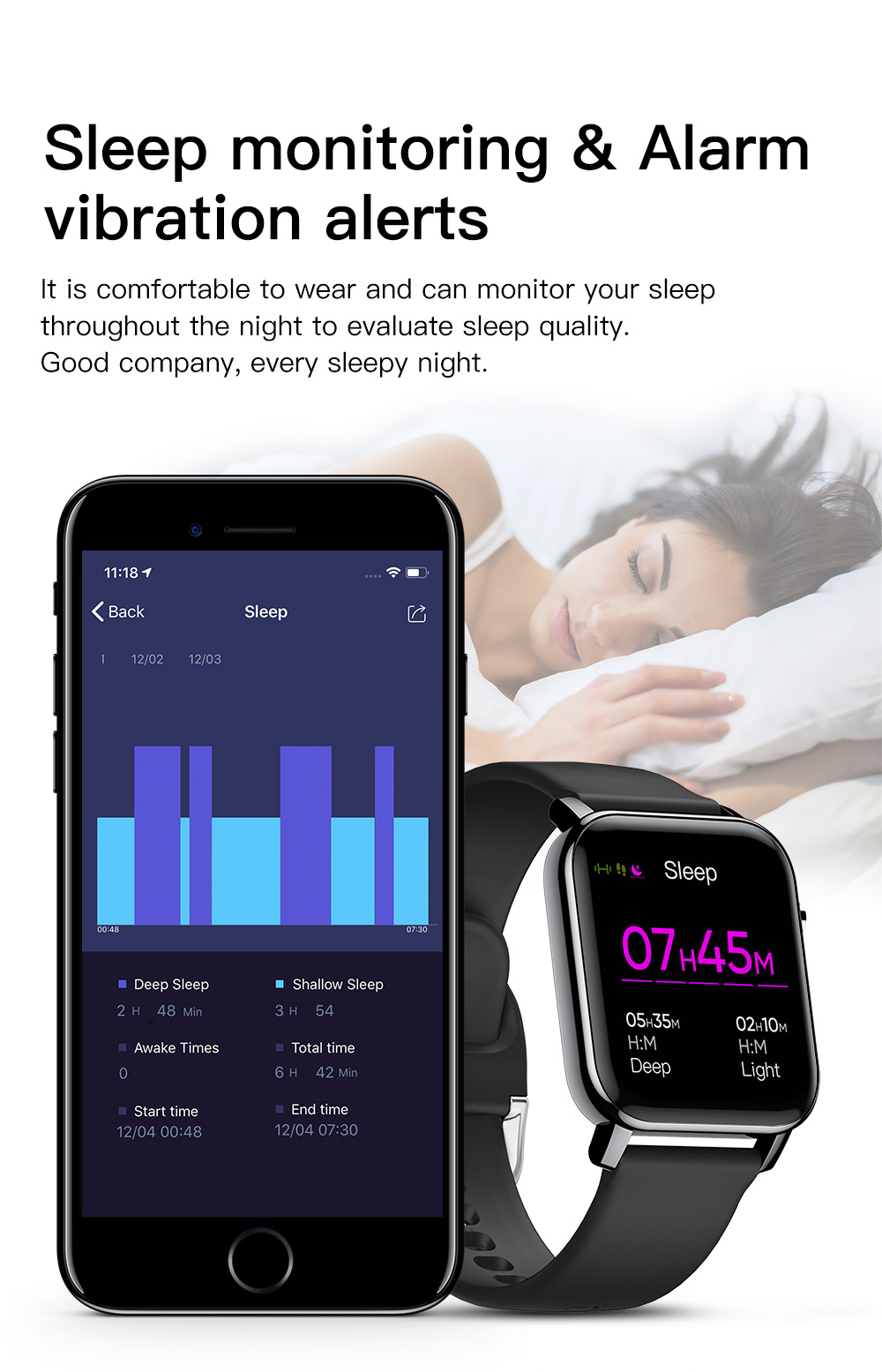 Multi-sport mode health smart watch