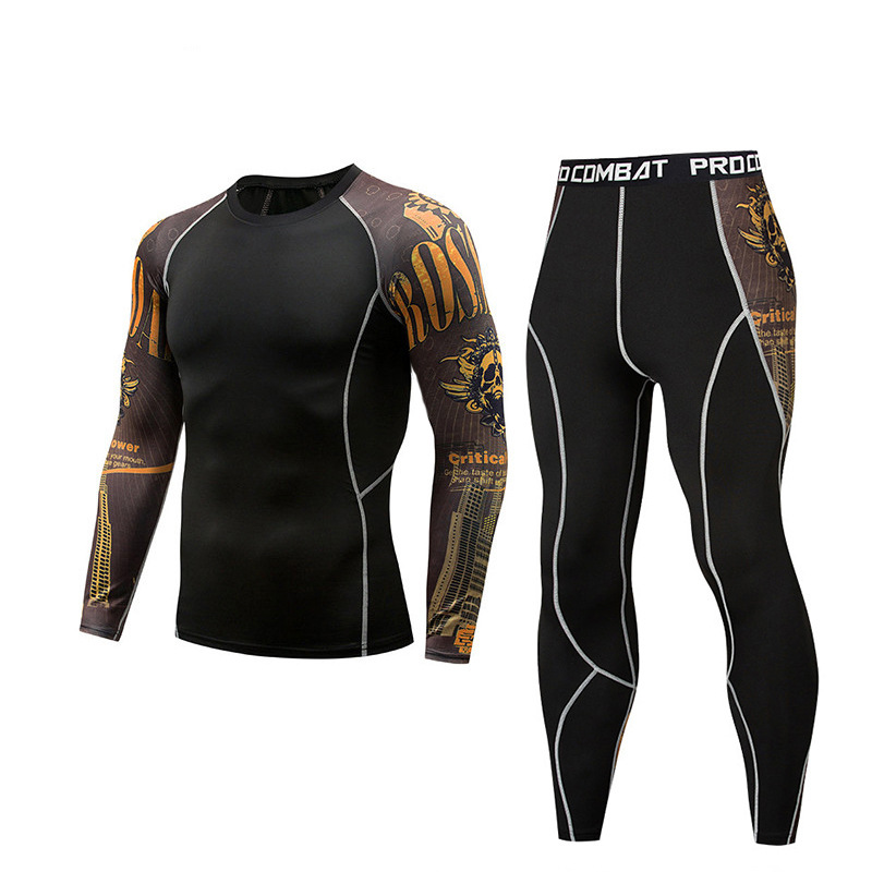 Sports Tights Men's Suit