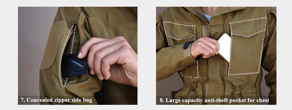 M65 UK US Army Clothes Casual Tactical Windbreake