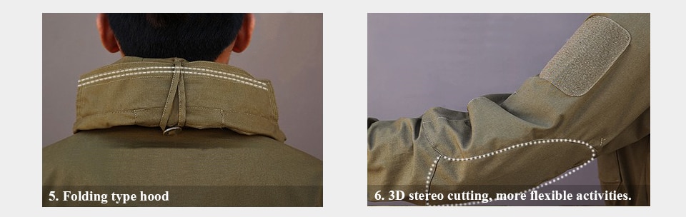 M65 UK US Army Clothes Casual Tactical Windbreake