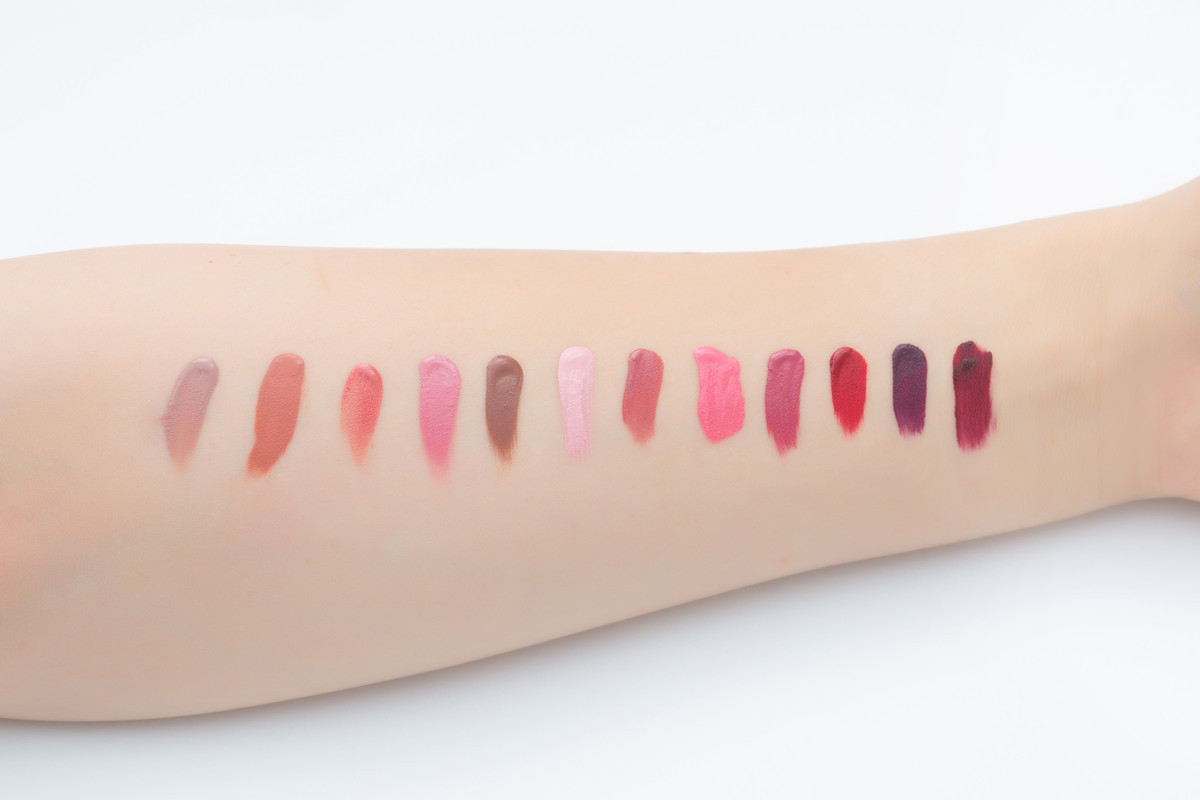 Non-stick matte lipstick