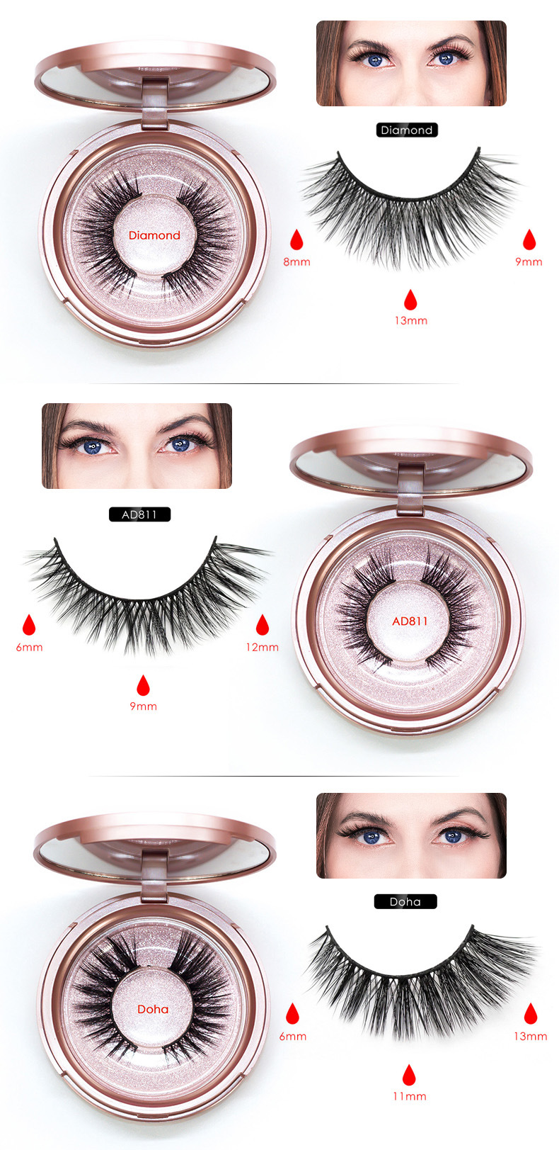 磁性眼线液,磁铁睫毛,磁性睫毛,磁石睫毛