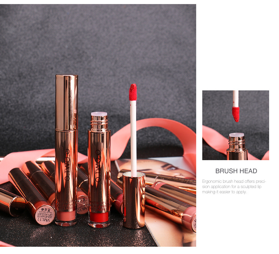 Non-fading Matte Lip Gloss Image 4