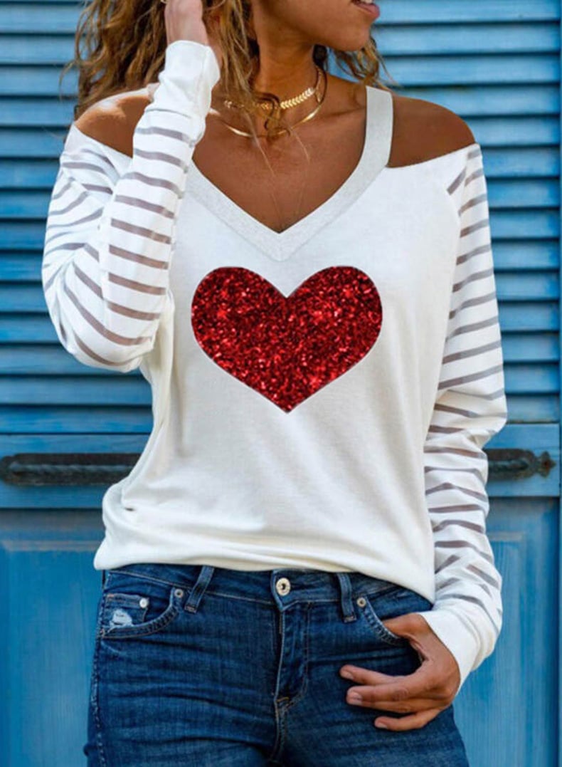 Fashion Ladies T-Shirt Back View