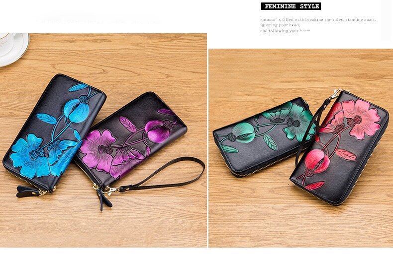 Bauhinia handbag close-up