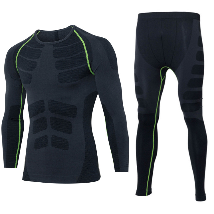 Men's Compression Training Suit Image 2