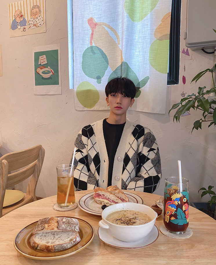 Classic Diamond Sweater - Image 4