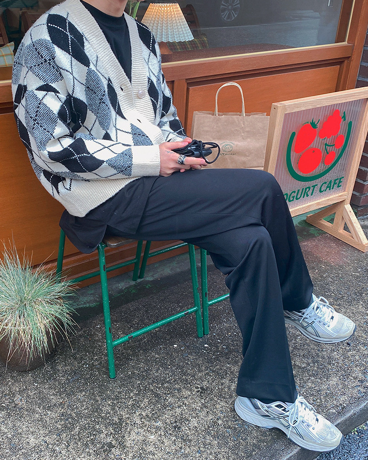 Classic Diamond Sweater - Image 11