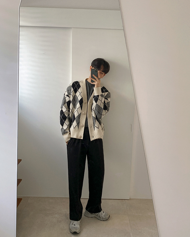 Classic Diamond Sweater - Image 14
