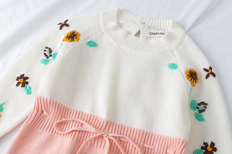 Baby Knitted Romper Image 2