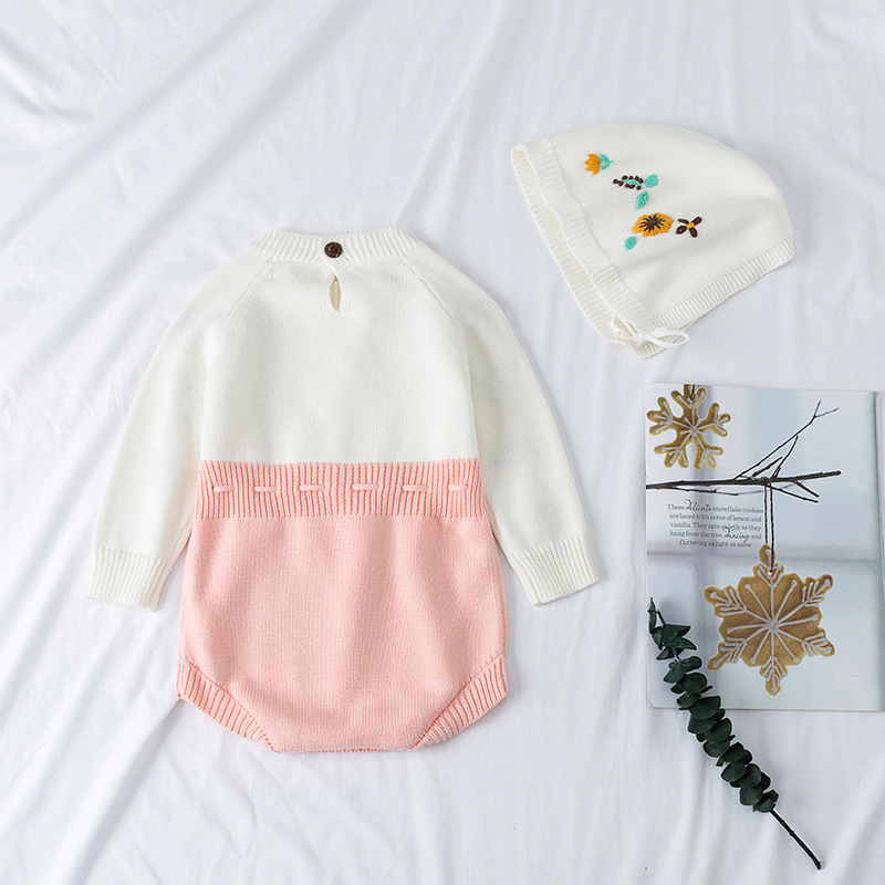 Baby Knitted Romper Image 8