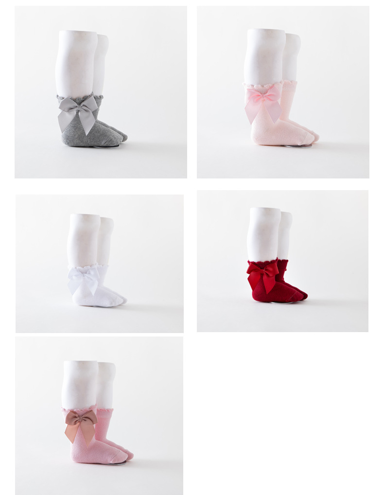 Big Bow Little Princess Socks 3