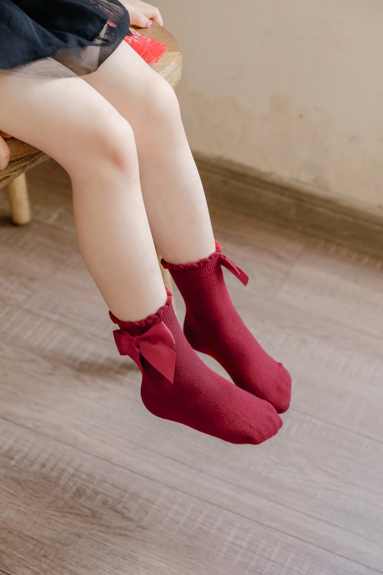 Big Bow Little Princess Socks 13