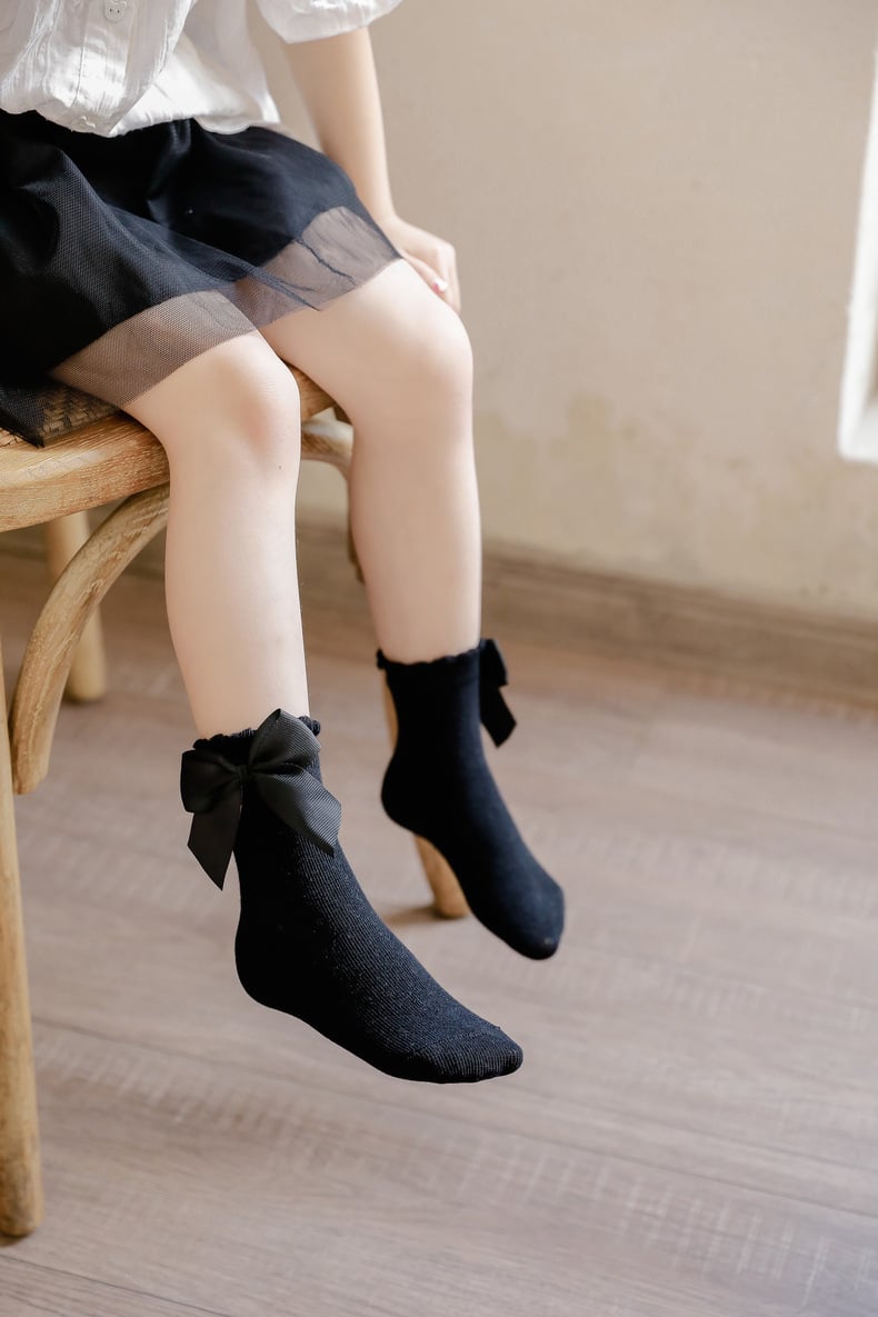 Big Bow Little Princess Socks 17
