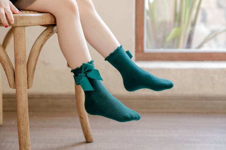 Big Bow Little Princess Socks 19