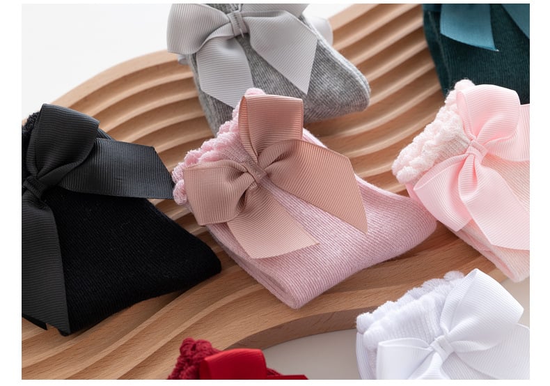 Big Bow Little Princess Socks 26
