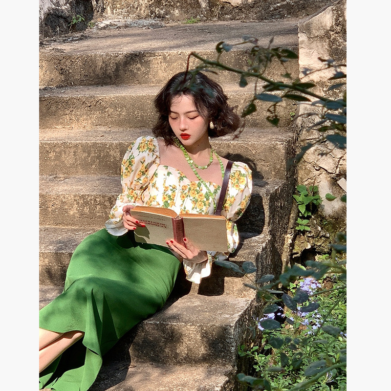 French Puff Sleeve Shirt - Image 5