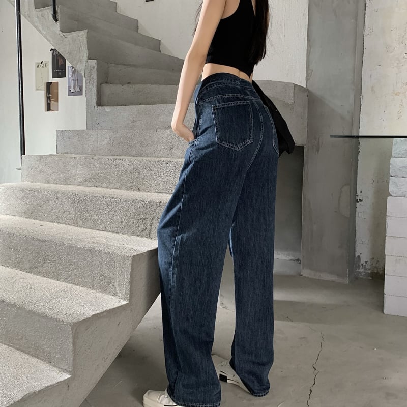 Loose High-waisted Pants 7