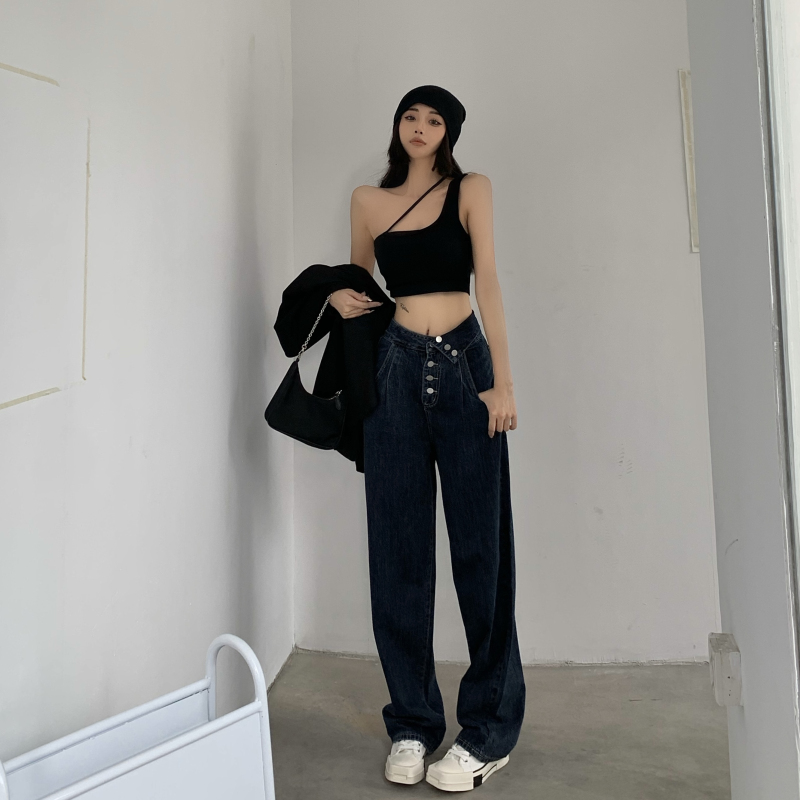 Loose High-waisted Pants 14