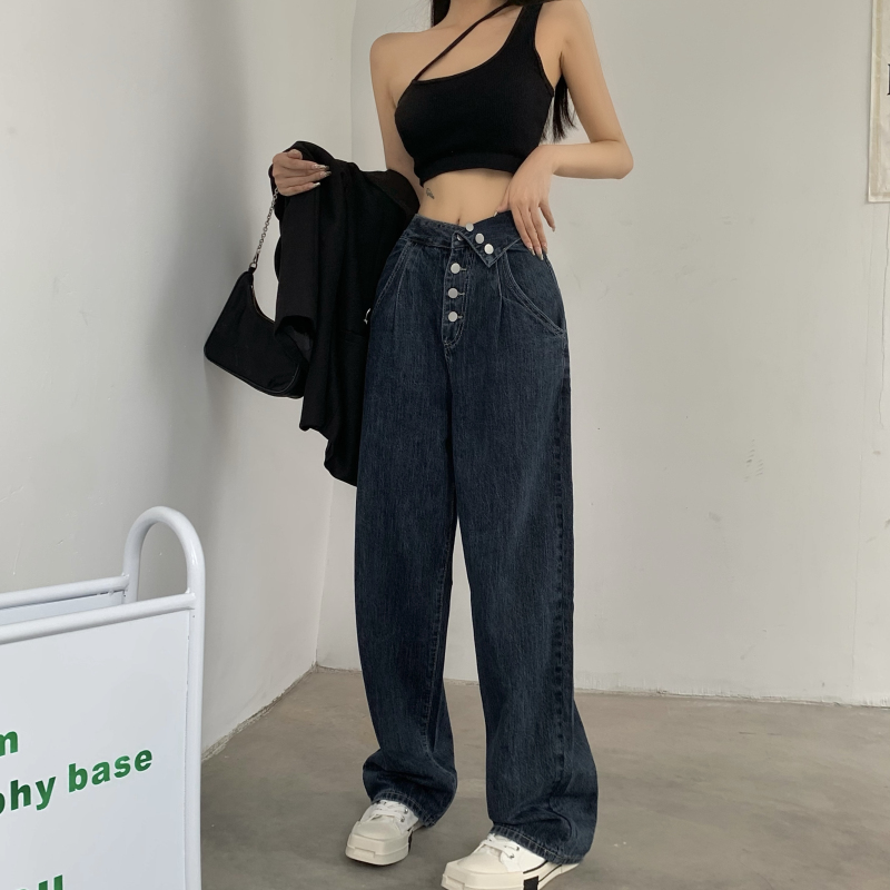 Loose High-waisted Pants 17