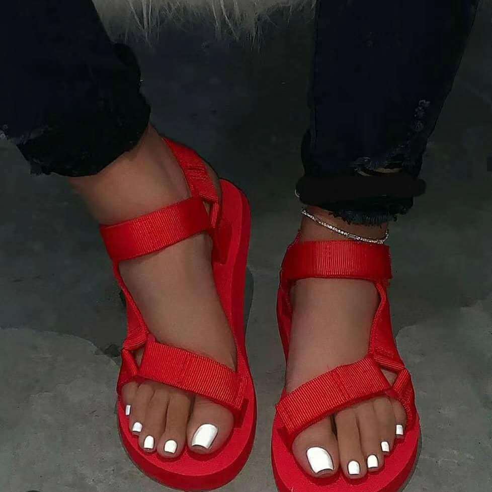 Roman Beach Shoes Flat Sandals