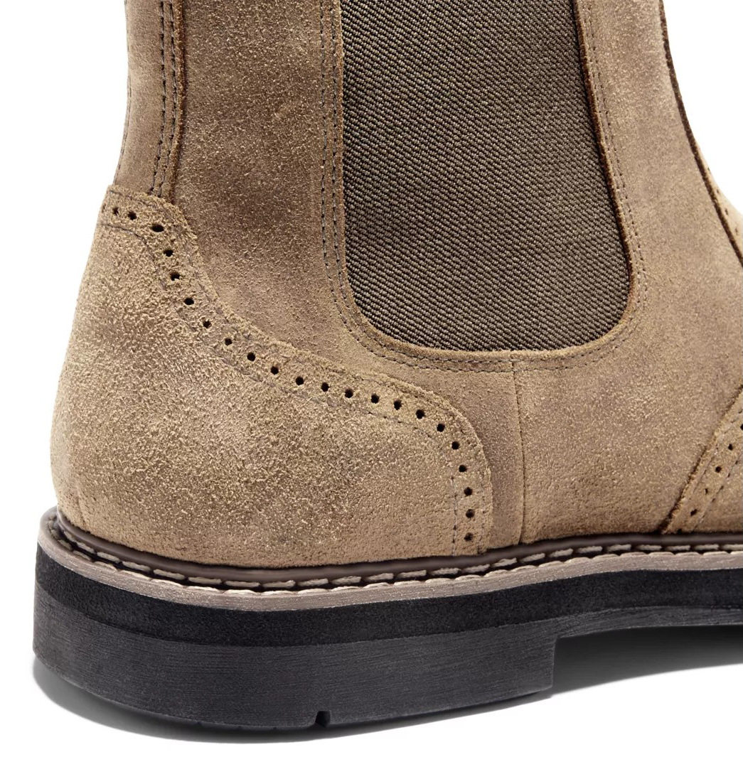 Handmade Frosted Set Foot High-Top Men's Boots