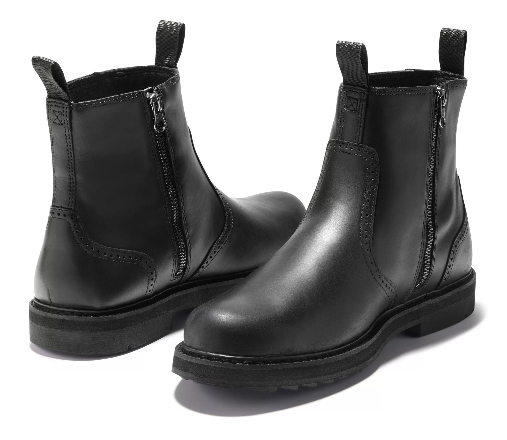 Handmade Frosted Set Foot High-Top Men's Boots