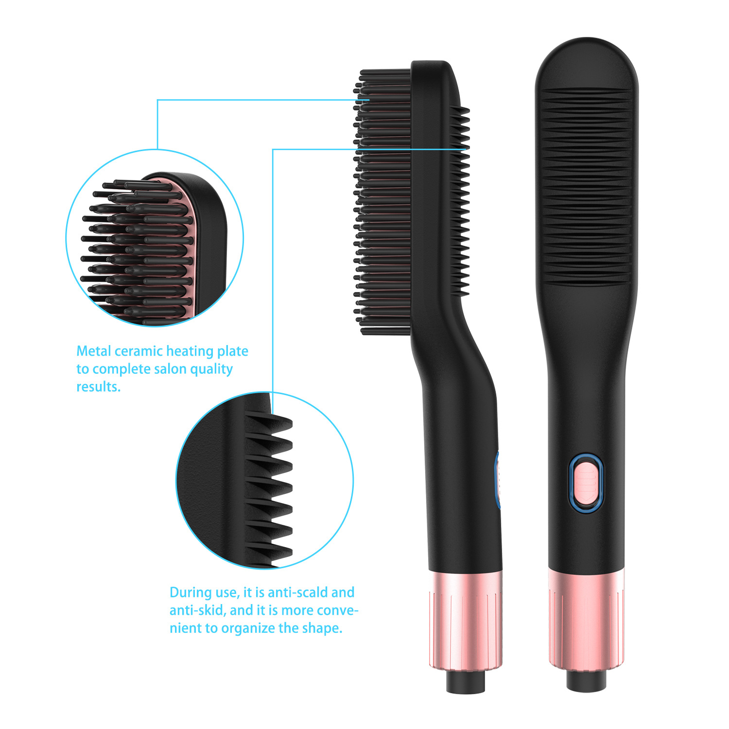 Men's Mini Straight Hair Comb