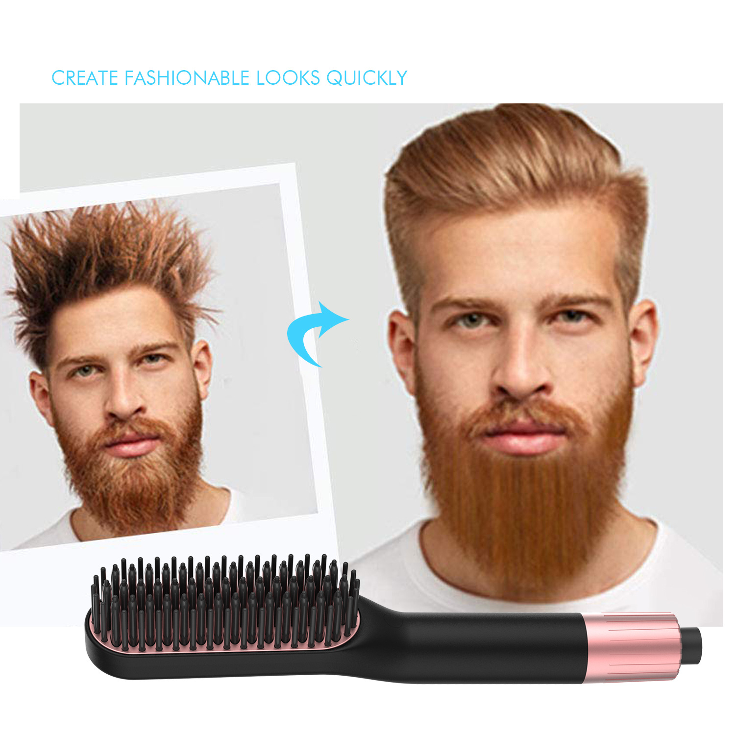 Men's Mini Straight Hair Comb