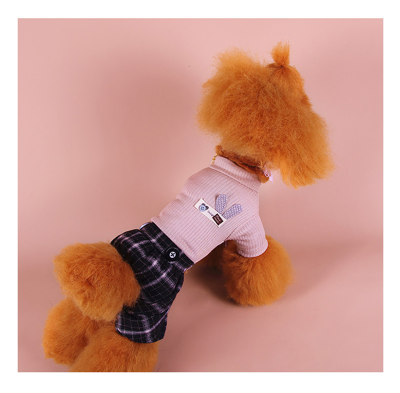 Puppy Dog Clothes Beige