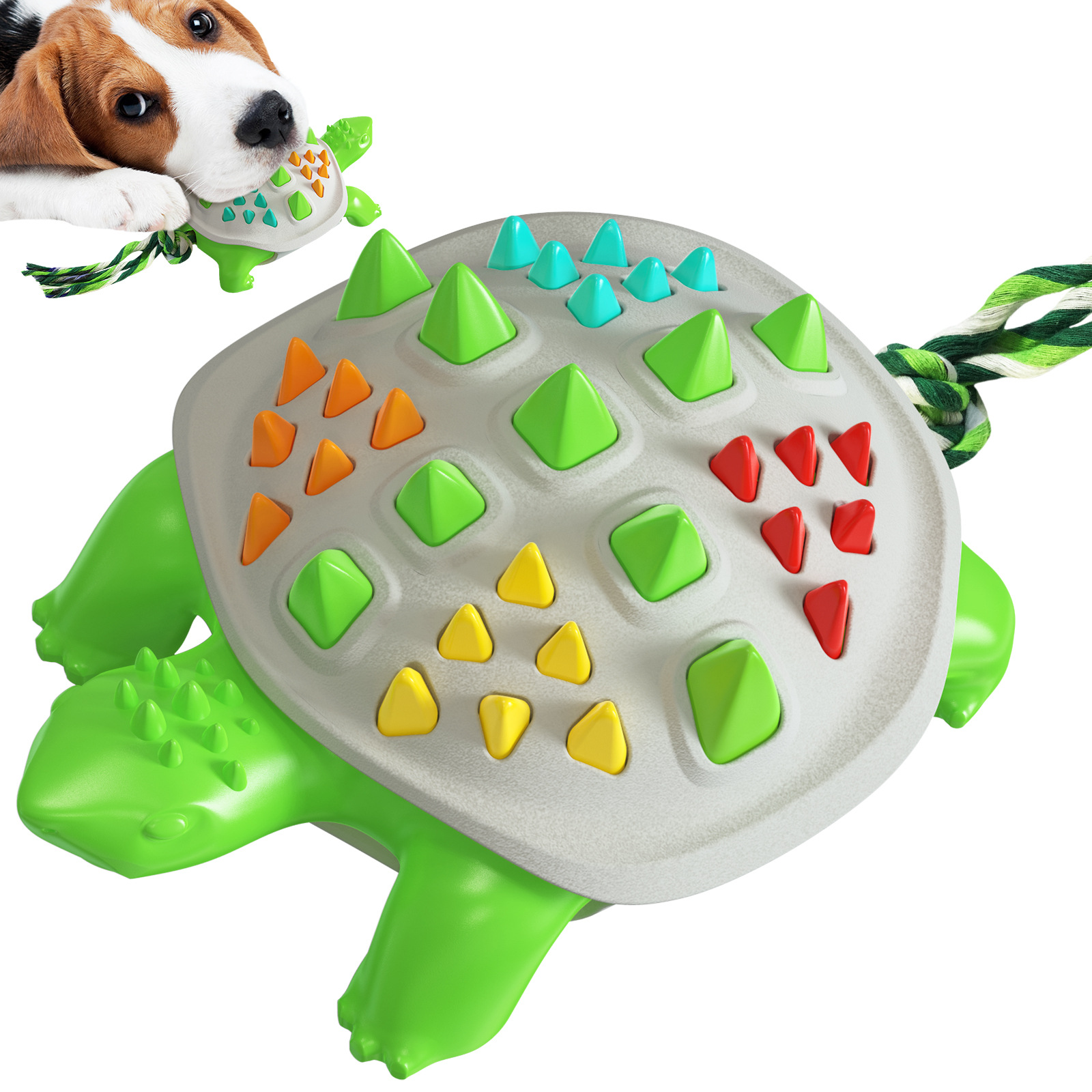 Colorful God Tortoise Dog Molar Stick 1