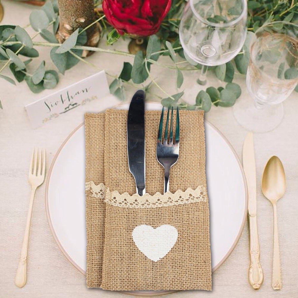 Burlap Lace Pouch (24)