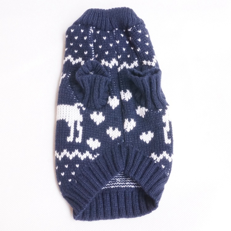 Elk Reindeer Dog Sweater 12