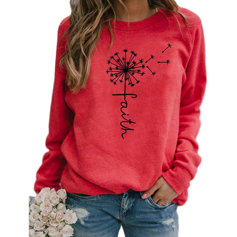 Faith Letter Print T-Shirt 2