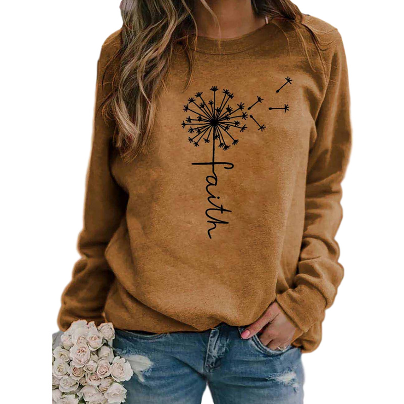 Faith Letter Print T-Shirt 5